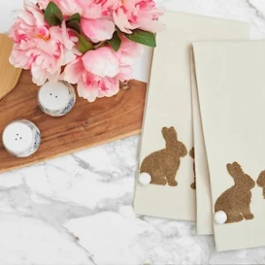 Easter Bunny Kitchen Towel