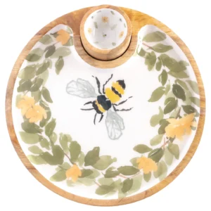 Bee Mango Wood Platter