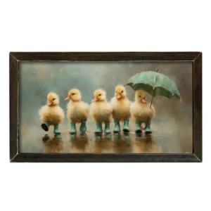 Rubber Boot Duck Print